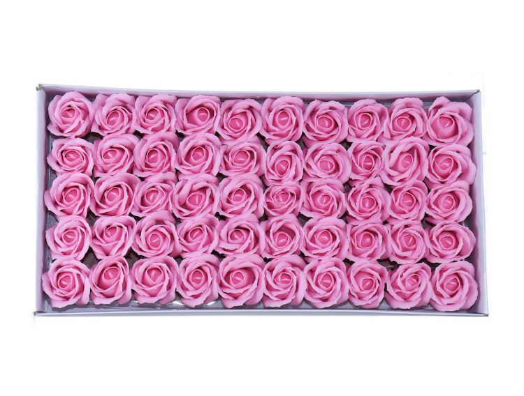 Trandafiri din sapun, 50 buc/Set, Roz